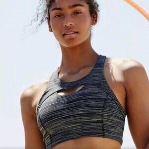 Free People Movement Womens XS Strut Sports Bra Racerback Cut Out Activewear